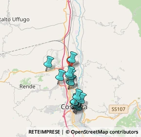 Mappa 87030 Rende CS, Italia (3.66933)