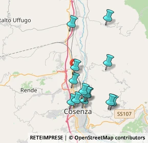 Mappa 87030 Rende CS, Italia (4.09538)