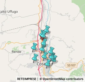 Mappa 87030 Rende CS, Italia (3.04167)