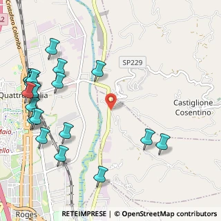 Mappa Via Vincenzo Padula, 87047 Rende CS, Italia (1.5835)
