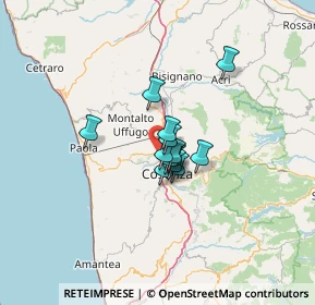 Mappa Via Padre Leon Dehon, 87036 Quattromiglia CS, Italia (7.69769)