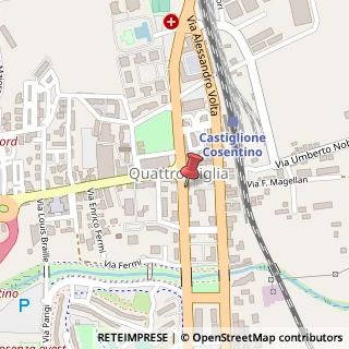 Mappa Via Leonardo Da Vinci, 59, 87036 Rende, Cosenza (Calabria)