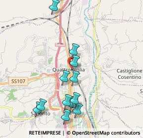 Mappa Via Umberto Boccioni, 87036 Rende CS, Italia (2.39769)