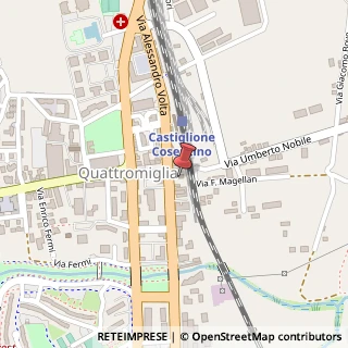 Mappa Via Alessandro Volta, 66, 87036 Rende, Cosenza (Calabria)