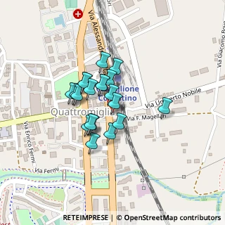 Mappa Via Umberto Boccioni, 87036 Rende CS, Italia (0.165)