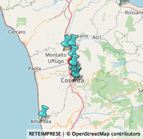 Mappa Via Umberto Boccioni, 87036 Rende CS, Italia (31.85385)