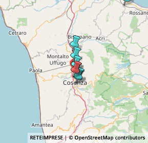 Mappa Via Alessandro Volta, 87036 Rende CS, Italia (31.55667)