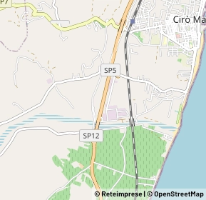 Mappa Strada Statale 106, 88811 Cirò Marina KR, Italia (0.56538)