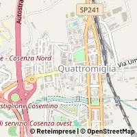Mapa Rende