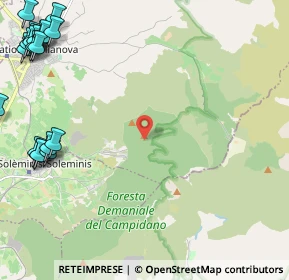 Mappa Foresta Demaniale Campidano, 09041 Dolianova CA, Italia (3.915)