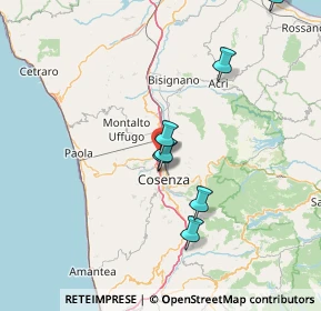 Mappa Piazza Sergio Santo, 87036 Quattromiglia CS, Italia (28.60091)