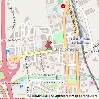 Mappa Via G. Marconi, 34, 87036 Rende, Cosenza (Calabria)