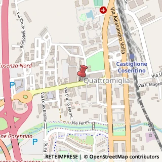 Mappa Via G. Marconi, N 32, 87036 Rende, Cosenza (Calabria)