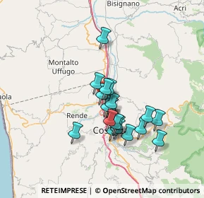 Mappa E45, 87036 Quattromiglia CS, Italia (5.8175)
