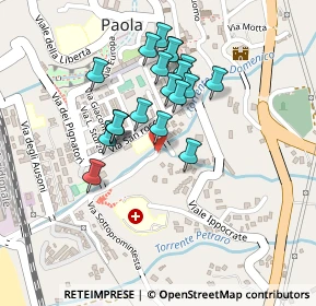 Mappa Via Gioacchino da Fiore, 87027 Paola CS, Italia (0.2025)