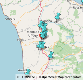 Mappa Via Amedeo Avogadro, 87036 Rende CS, Italia (15.17615)