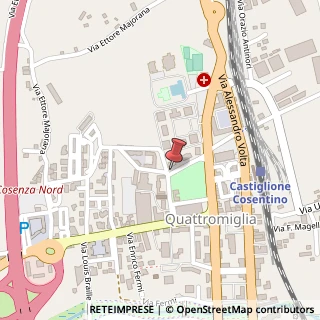 Mappa Via Francesco Todaro, 23, 87036 Rende, Cosenza (Calabria)