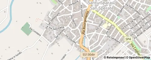 Mappa San Sperate