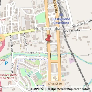 Mappa Via Leonardo Da Vinci, 60/62, 87036 Rende, Cosenza (Calabria)