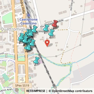 Mappa Via Antonio Pigafetta, 87036 Quattromiglia CS, Italia (0.26296)