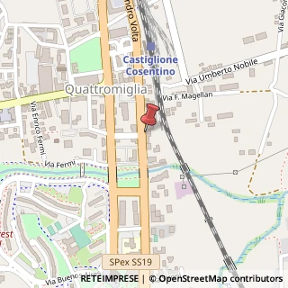 Mappa Via Alessandro Volta, 28, 87036 Rende, Cosenza (Calabria)