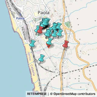 Mappa Via Carrubo, 87027 Paola CS, Italia (0.40667)