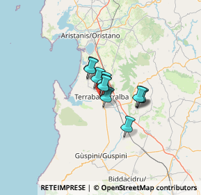 Mappa Via Ludovico Ariosto, 09098 Terralba OR, Italia (7.13182)