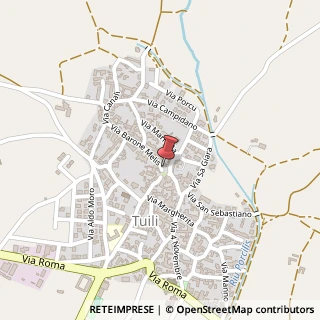 Mappa Via Barone Melis, 10, 09029 San Gavino Monreale, Medio Campidano (Sardegna)