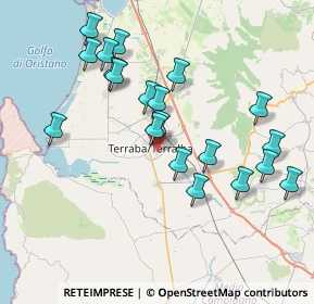 Mappa Via Nazionale, 09098 Terralba OR, Italia (8.356)