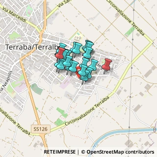 Mappa Via Nazionale, 09098 Terralba OR, Italia (0.268)