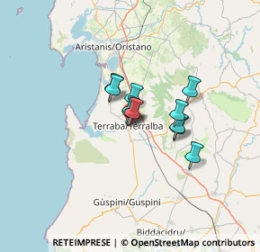Mappa Via Cesare Battisti, 09098 Terralba OR, Italia (8.40636)