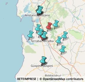 Mappa Via Gioacchino Rossini, 09098 Terralba OR, Italia (13.841)