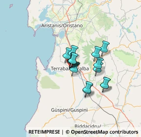 Mappa Via Gioacchino Rossini, 09098 Terralba OR, Italia (9.01267)