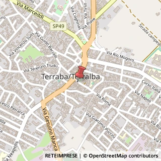 Mappa Via Roma, 20, 09098 Terralba, Oristano (Sardegna)