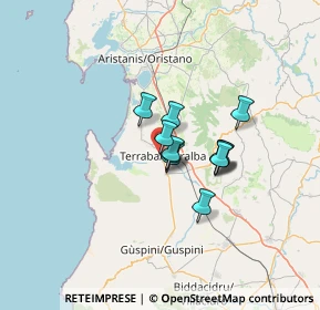 Mappa Via D. Millelire, 09098 Terralba OR, Italia (8.955)
