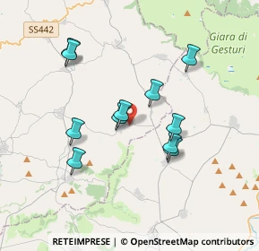 Mappa Via Torino, 09090 Baressa OR, Italia (3.53273)