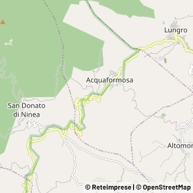 Mappa Acquaformosa