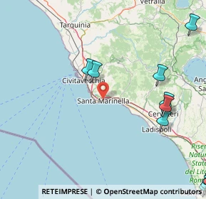 Mappa 00058 Santa Marinella RM, Italia (31.15857)