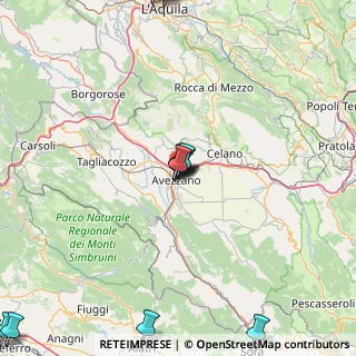 Mappa Via Lanciano, 67051 Avezzano AQ, Italia (25.235)