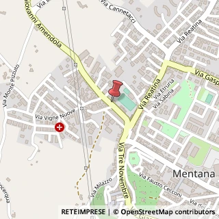 Mappa Via G. Amendola, 70, 00013 Mentana, Roma (Lazio)