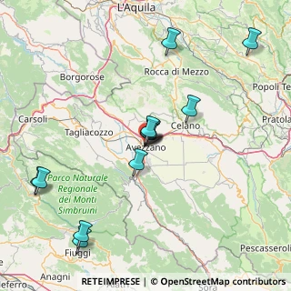 Mappa Via Monsignor Domenico Valerii, 67051 Avezzano AQ, Italia (16.72667)