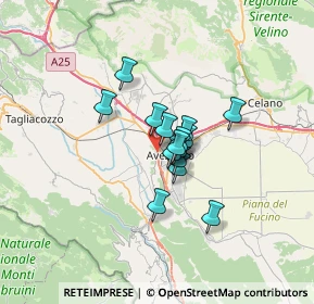 Mappa 67068 Avezzano AQ, Italia (4.13)