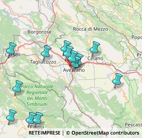 Mappa 67068 Avezzano AQ, Italia (17.30231)