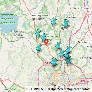 Mappa Località Castel de' Ceveri, 00060 Formello RM, Italia (7.95)