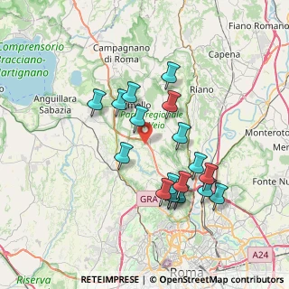 Mappa Località Castel de' Ceveri, 00060 Formello RM, Italia (7.19556)