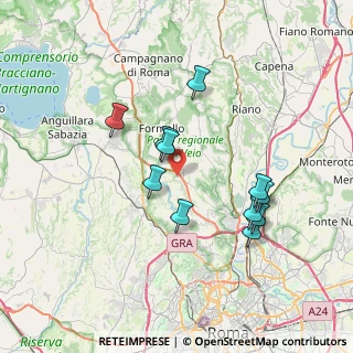 Mappa Località Castel de' Ceveri, 00060 Formello RM, Italia (7.01545)