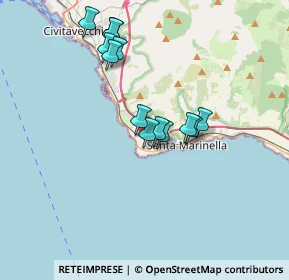 Mappa Via Perazzeta, 00058 Santa Marinella RM, Italia (3.23)