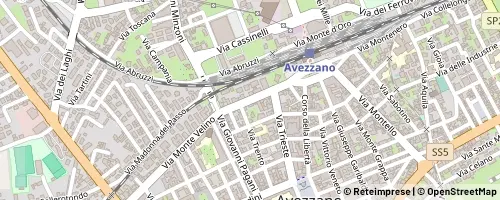 Mappa Avezzano