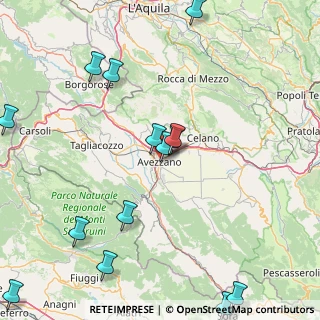 Mappa Via Montello, 67051 Avezzano AQ, Italia (24.00133)