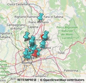 Mappa Via Pucci, 00013 Mentana RM, Italia (11.98842)